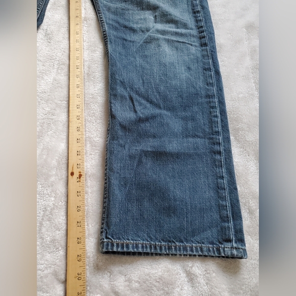 Levis 569 Jeans Mens 40x32 Relaxed Loose Fit Blue Denim - Picture 13 of 14